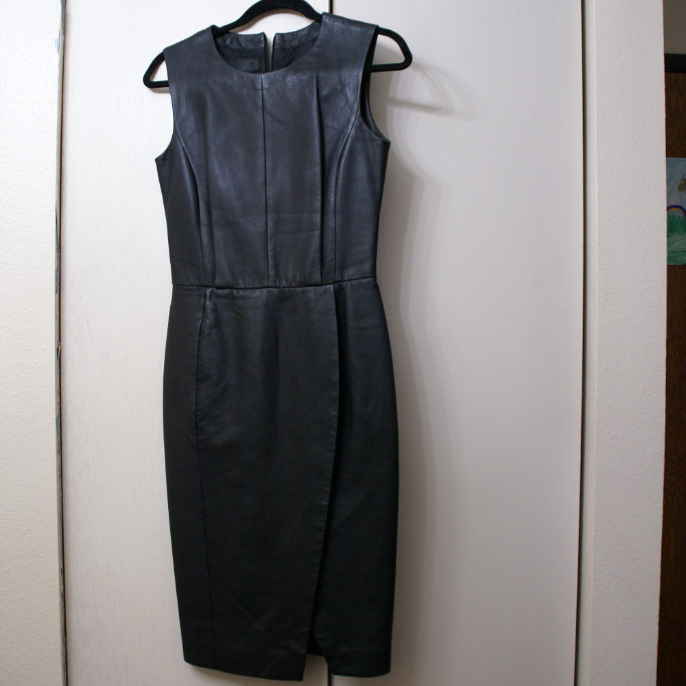 Leather Dress by Neil Barrett, size - S